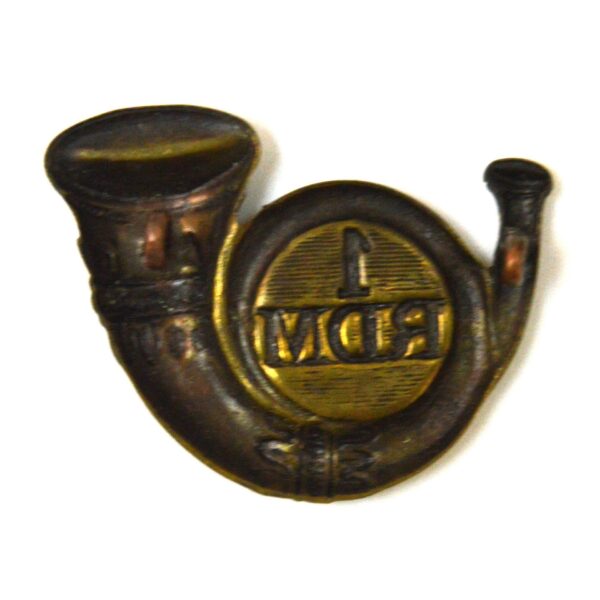 1st Royal Devonshire Militia Cap Badge, Restrike - Image 2