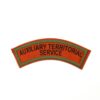Auxiliary Territorial Service Printed Shoulder Title