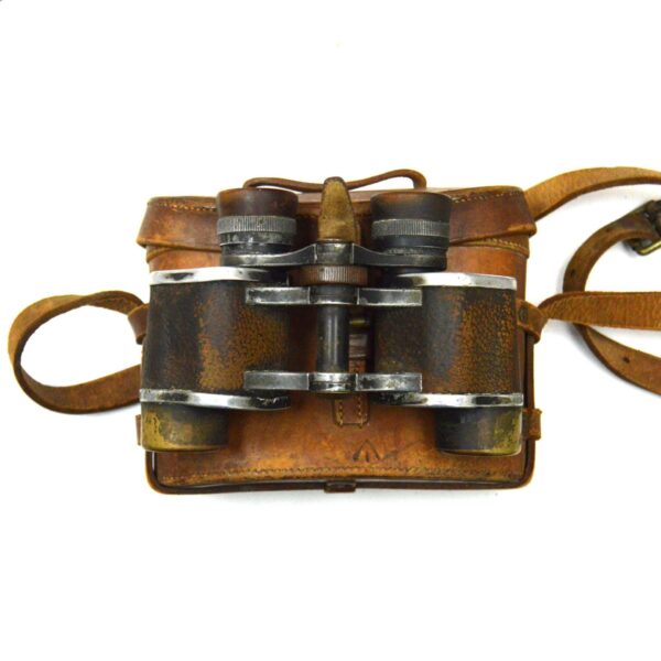 Carl Zeiss Jena Telexem 6x24 Binoculars in British No. 3 Case dated 1918