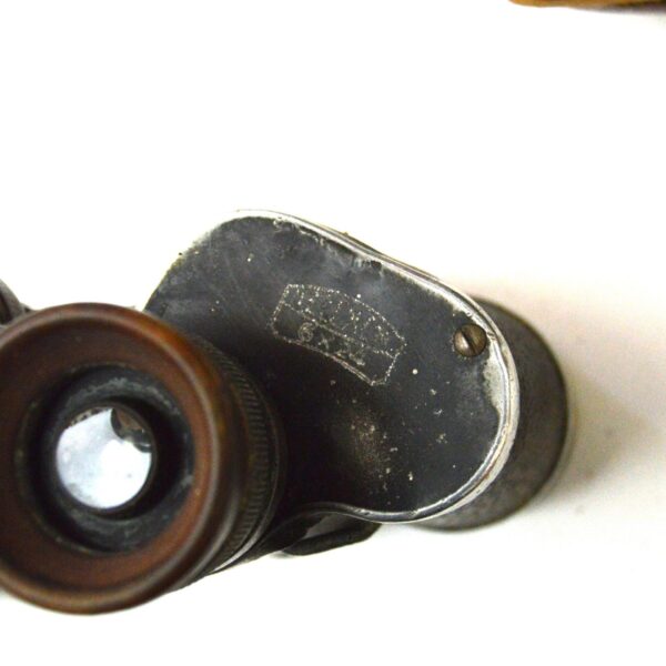Carl Zeiss Jena Telexem 6x24 Binoculars in British No. 3 Case dated 1918 - Image 8