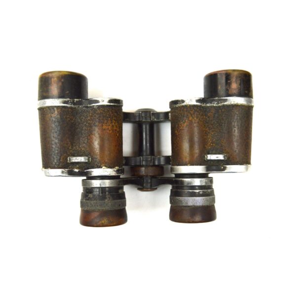 Carl Zeiss Jena Telexem 6x24 Binoculars in British No. 3 Case dated 1918 - Image 5
