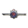 Royal Army Service Corps Chrome Tie Brooch