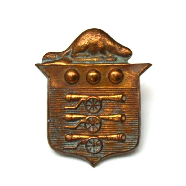 Canadian Ordnance Corps (RCOC) WW1 Pattern Collar Badge