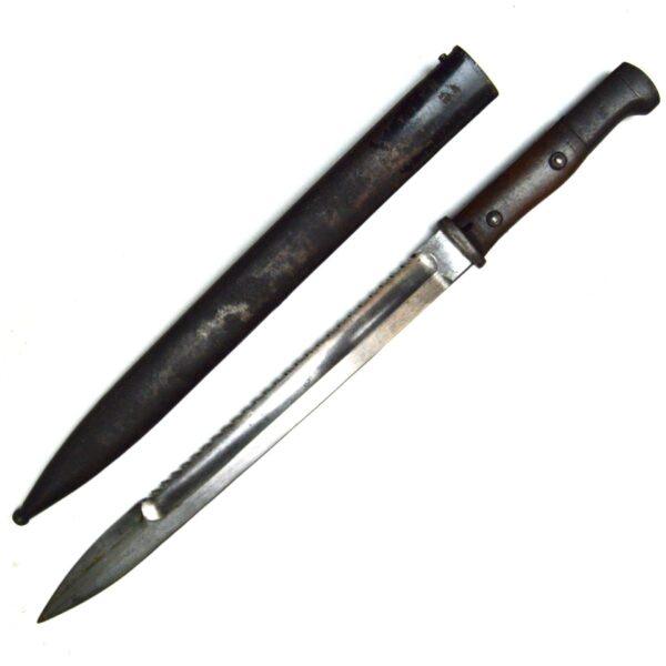 WWI German SG 1884/98 Sawback Bayonet - Image 7
