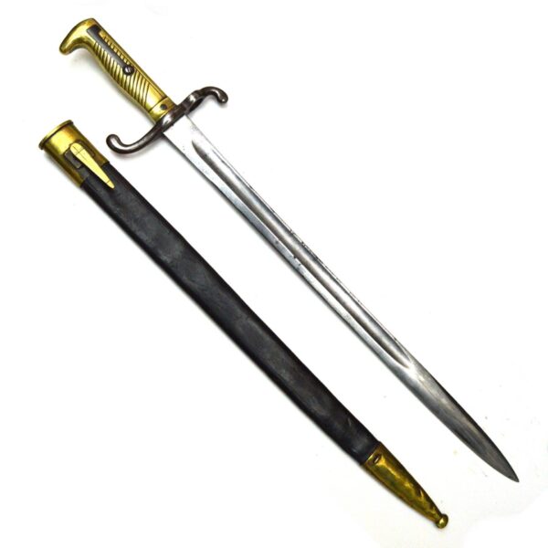 Imperial Prussian Model 1871 Mauser Bayonet in Scabbard
