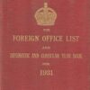 The Foreign Office List and Diplomatic and Consular Year Book for 1931