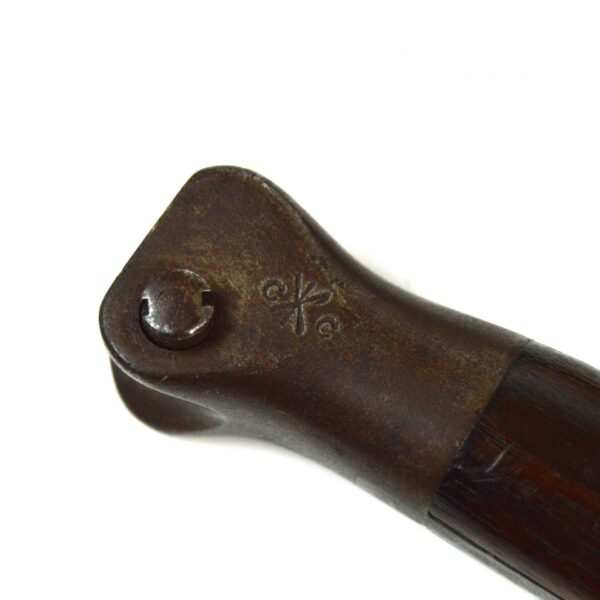 British 1888 Pattern Mk. I, 2nd Type Lee-Metford Bayonet in Scabbard, dated 1899 - Image 5