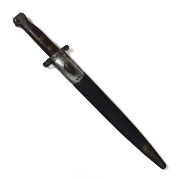 British 1888 Pattern Mk. I, 2nd Type Lee-Metford Bayonet in Scabbard, dated 1899 - Image 3