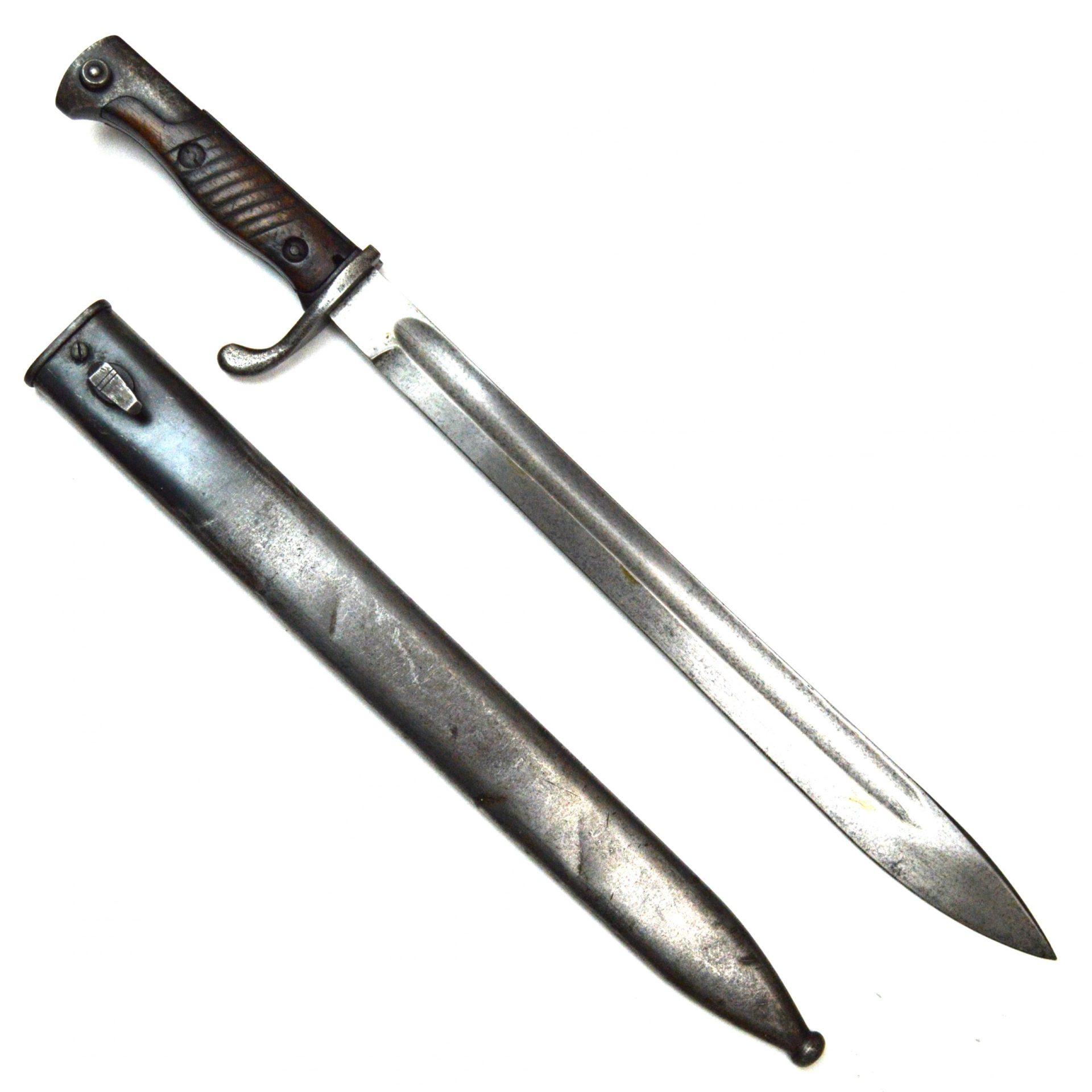 Imperial German Mauser SG 98/05 Butcher Bayonet, Dated 1918