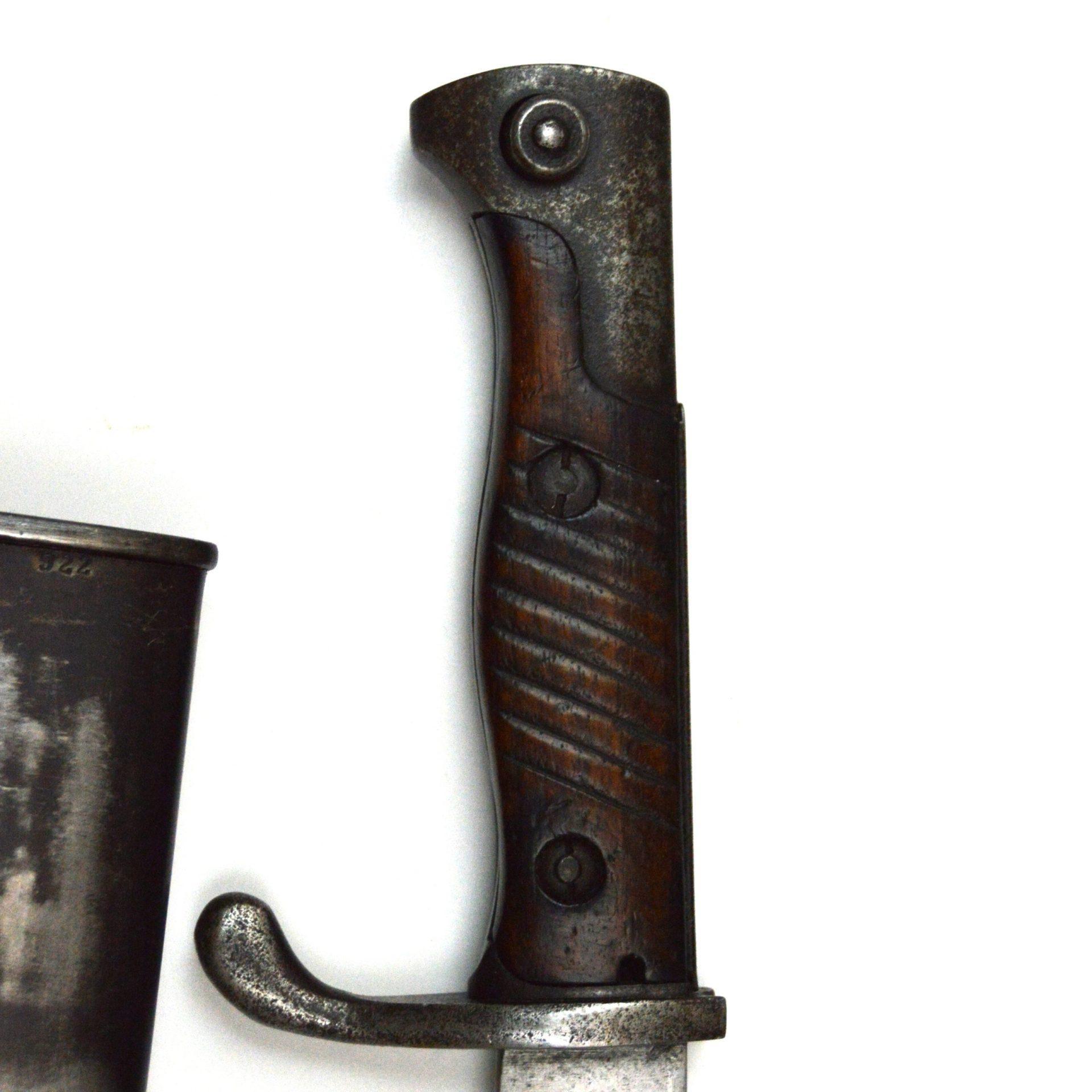 Imperial German Mauser SG 98/05 Butcher Bayonet, Dated 1918 - Image 7