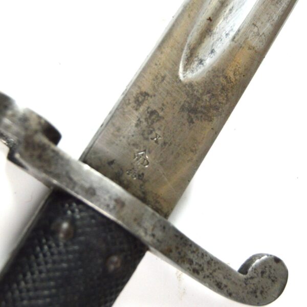 British Martini-Henry Pattern 1887 Mk. IV Rifle Sword Bayonet in Scabbard - Image 7