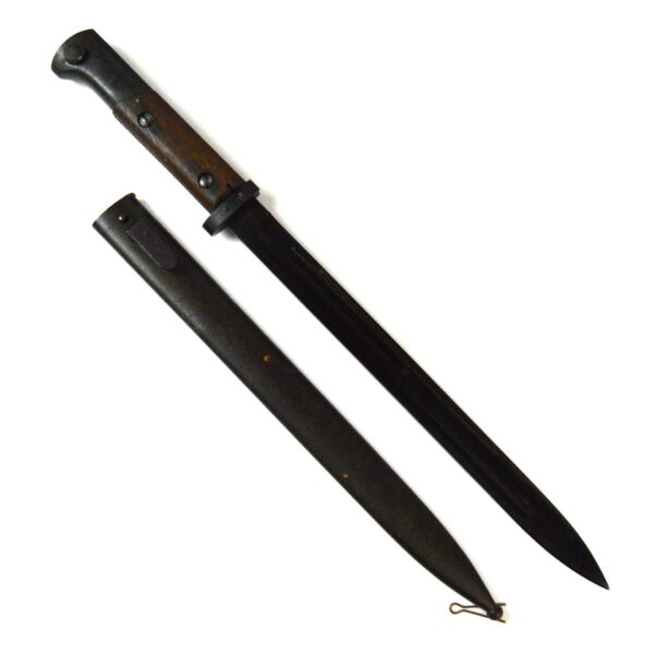 German Third Reich Mauser S24(T) Bayonet in Scabbard, Dated 1942