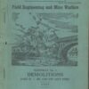 Field Engineering And Mine Warfare, Demolitions August 1955