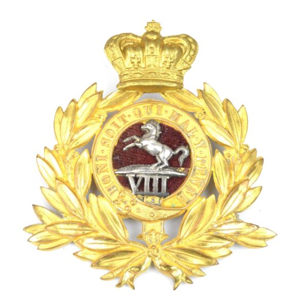 8th Regiment of Foot Officer's Shako Plate