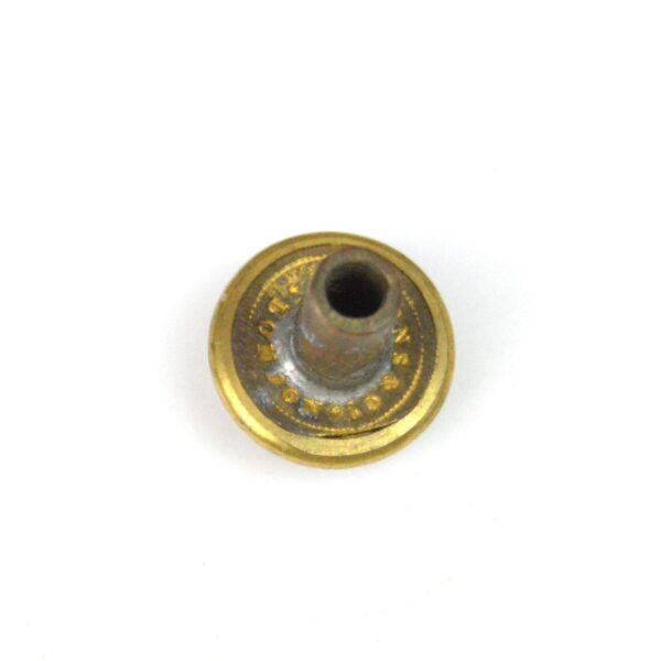 Victorian British Field Marshal's Gilt Mounted Button (16mm) - Image 2