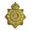 Duke of Cornwall's Light Infantry King's Crown Helmet Plate