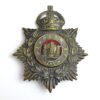 Devonshire Regiment King's Crown Helmet Plate