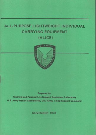 All - Purpose Lightweight Individual Carrying Equipment - Jeremy ...