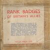 Rank Badges Of Britain's Allies