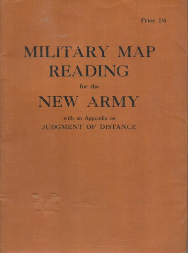 Military Map Reading for the New Army