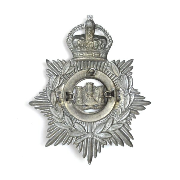 Devonshire Regiment King's Crown Helmet Plate - Image 2