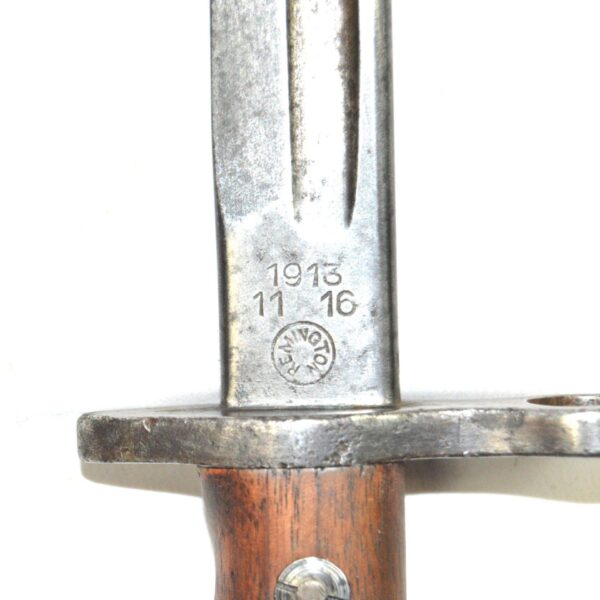 British P14 Enfield Rifle Bayonet in Scabbard, Remington, 1916 - Image 2