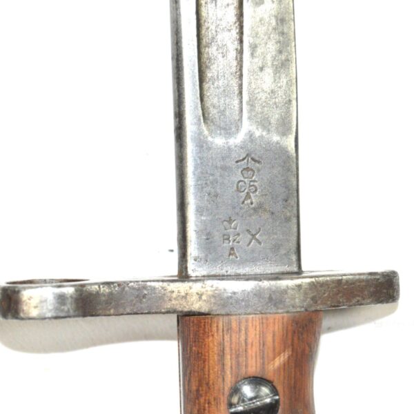 British P14 Enfield Rifle Bayonet in Scabbard, Remington, 1916 - Image 4