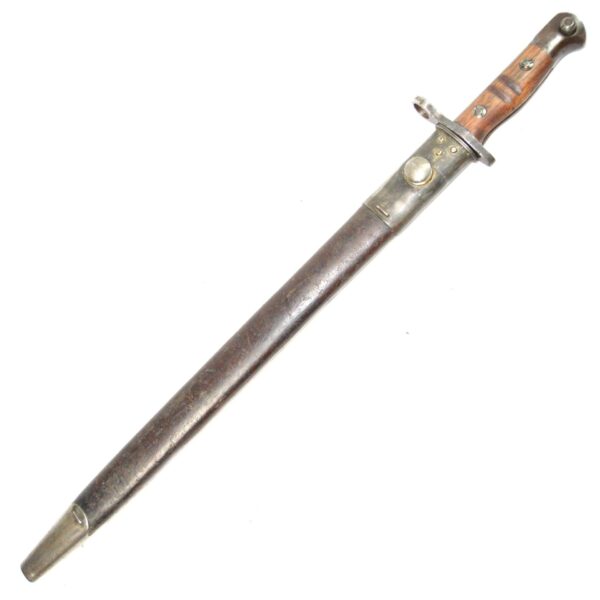 British P14 Enfield Rifle Bayonet in Scabbard, Remington, 1916 - Image 3