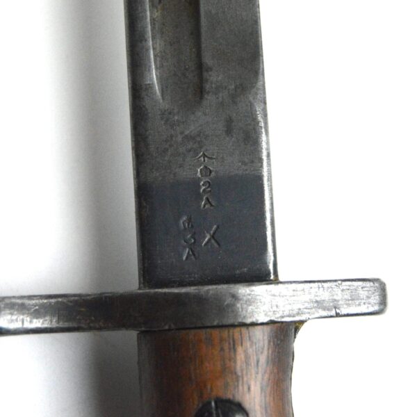 British P14 Enfield Rifle Bayonet in Scabbard, Remington, 1915 - Image 6