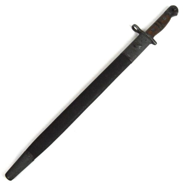 British P14 Enfield Rifle Bayonet in Scabbard, Remington, 1915 - Image 7
