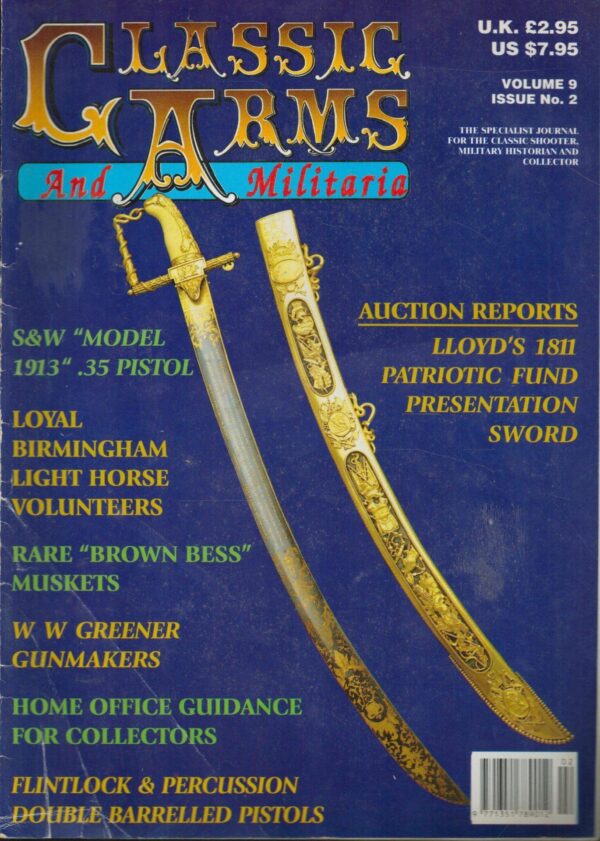Classic Arms And Militaria Volume 9 Issue No.2