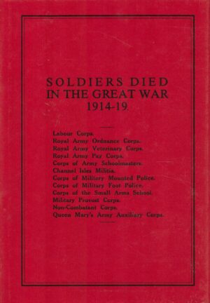 Soldiers Died in the Great War, 1914-19 (Pt. 80)