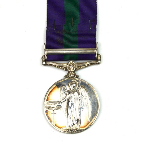 General Service Medal with Palestine 1945-48 Clasp, Pte NC Fyfe, RAMC - Image 2