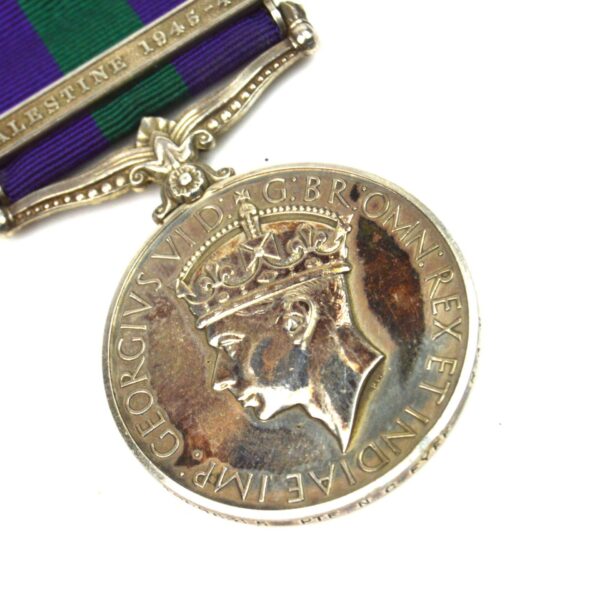 General Service Medal with Palestine 1945-48 Clasp, Pte NC Fyfe, RAMC - Image 3