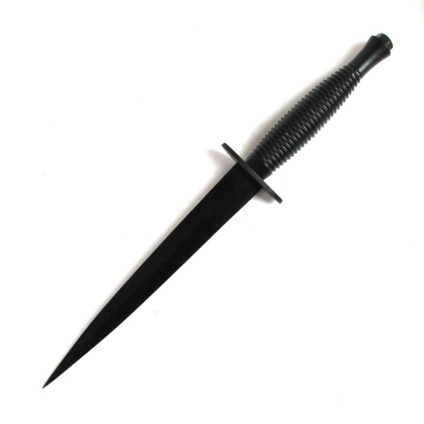 British 3rd Pattern Fairbairn-Sykes Commando Knife in Scabbard - Image 2