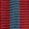 Imperial Service Medal Ribbon, Miniature (16mm)