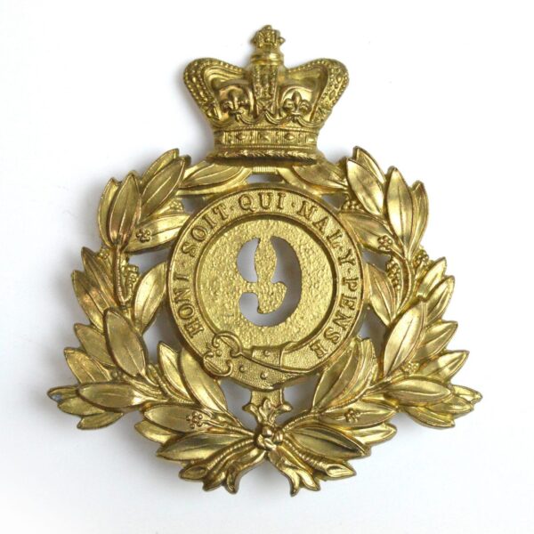 9th Regiment of Foot (Norfolk) Shako Plate, Restrike