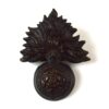 Royal Fusiliers (City of London Regiment) (1902-1952 Pattern) Officer's Service Dress Cap Badge, King's Crown, Original