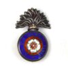 Royal Fusiliers (City of London) Silver and Enamel Lapel Badge