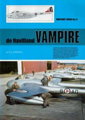 WPT027 Warpaint Books - de Havilland Vampire