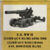 M : Tankograd Technical Manual Series No.6004 : US WWII 155mm Gun M1/M2 Long Tom,155mm Gun M1917/M1918,8-in. Howitzer M1/M2