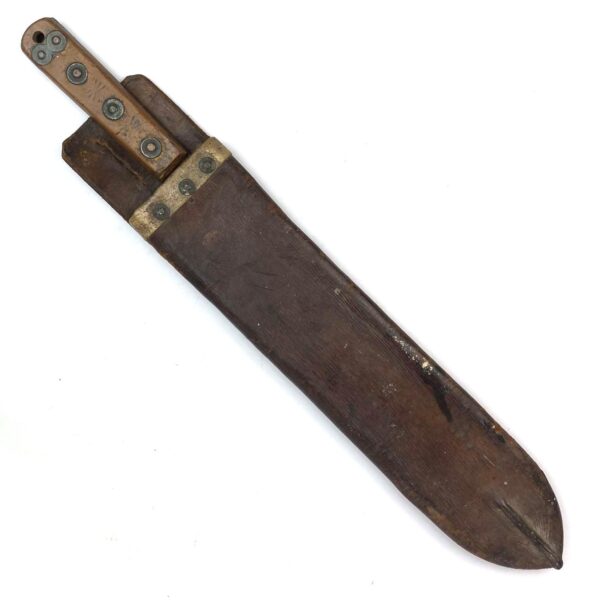 British WWI Machete in Original Scabbard - Image 7
