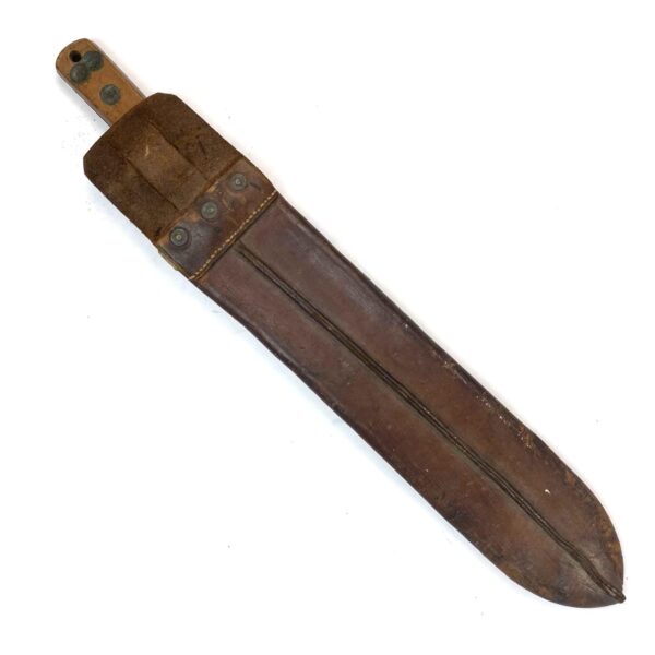 British WWI Machete in Original Scabbard - Image 3