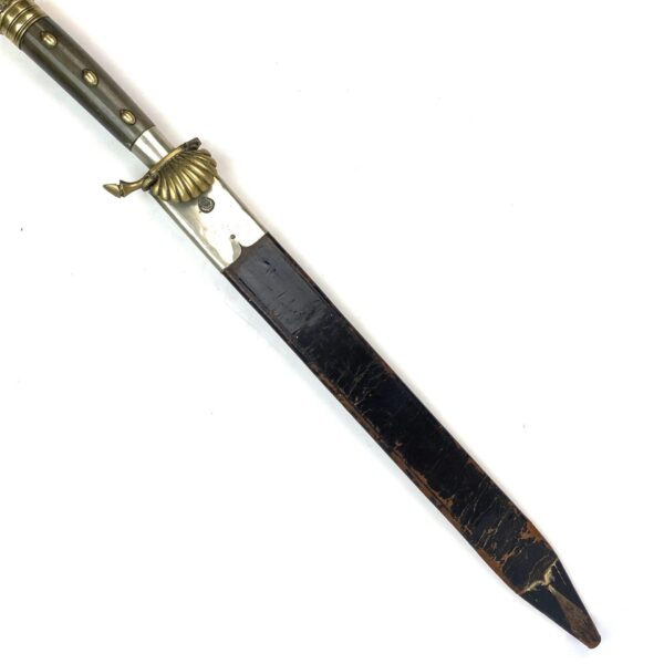 Antique Forestry Hunting Sword in Scabbard, Restoration Project - Image 6