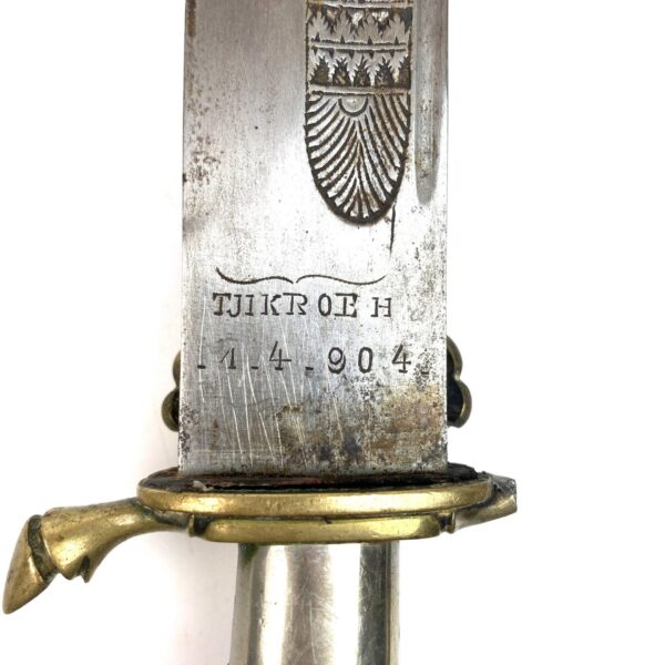 Antique Forestry Hunting Sword in Scabbard, Restoration Project - Image 4