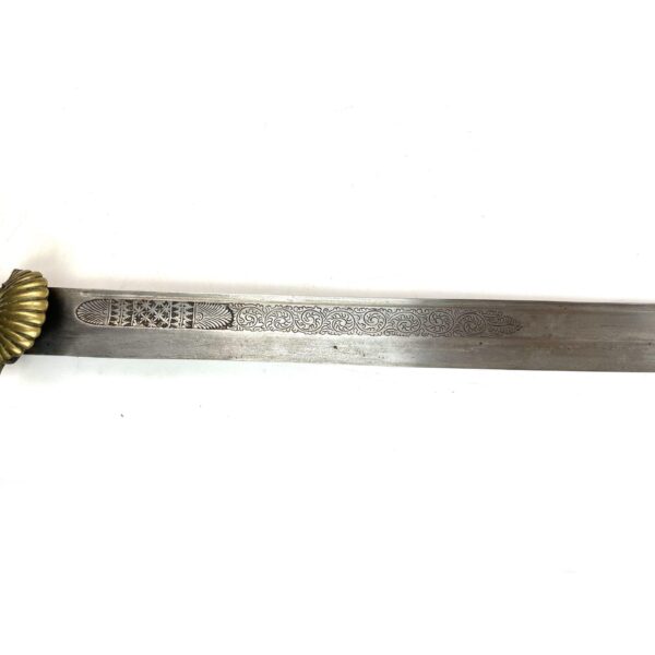 Antique Forestry Hunting Sword in Scabbard, Restoration Project - Image 3