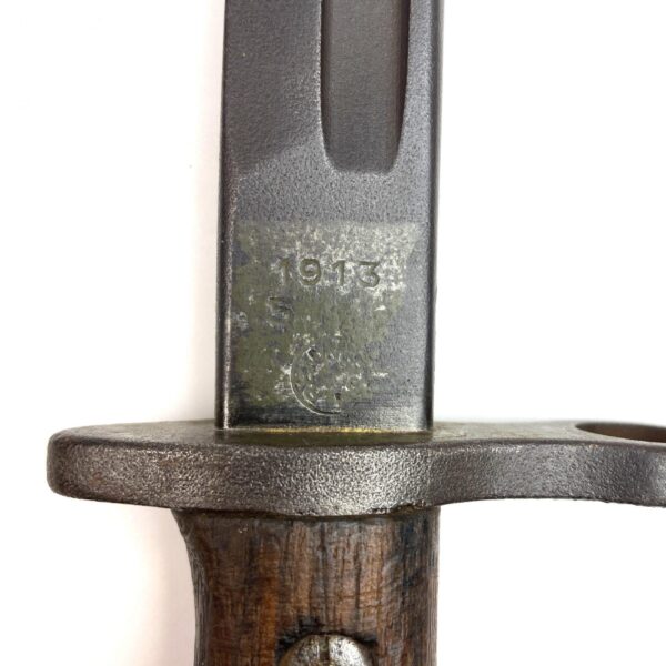 British P1914 Enfield Rifle Bayonet in Scabbard, Remington - Image 7