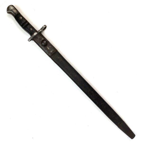 British P1914 Enfield Rifle Bayonet in Scabbard, Remington, 1917 - Image 4