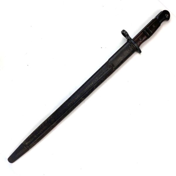 British P1914 Enfield Rifle Bayonet in Scabbard, Remington, 1916 - Image 6