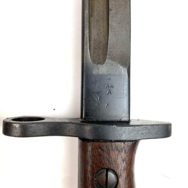 British P1914 Enfield Rifle Bayonet in Scabbard, Remington, 1916 - Image 4